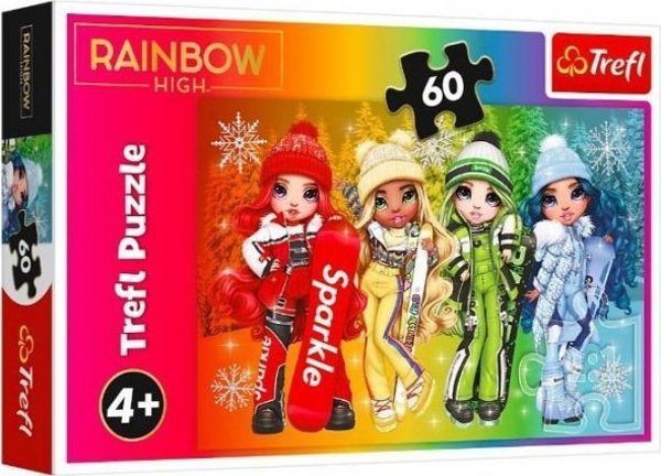 Trefl Παζλ Rainbow High Χαρούμενες Κούκλες 60 Κομμάτια 33x22cm