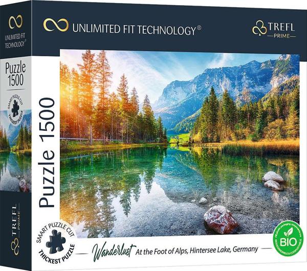 Trefl Puzzle 1500 Στους πρόποδες των Άλπεων, Γερμανία Lake Hintersee Unlimited Fit Technology 10597813 5900511261936