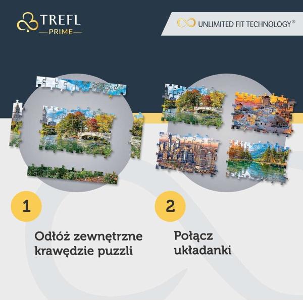 Trefl Puzzle 1500 Στους πρόποδες των Άλπεων, Γερμανία Lake Hintersee Unlimited Fit Technology 10597813 5900511261936