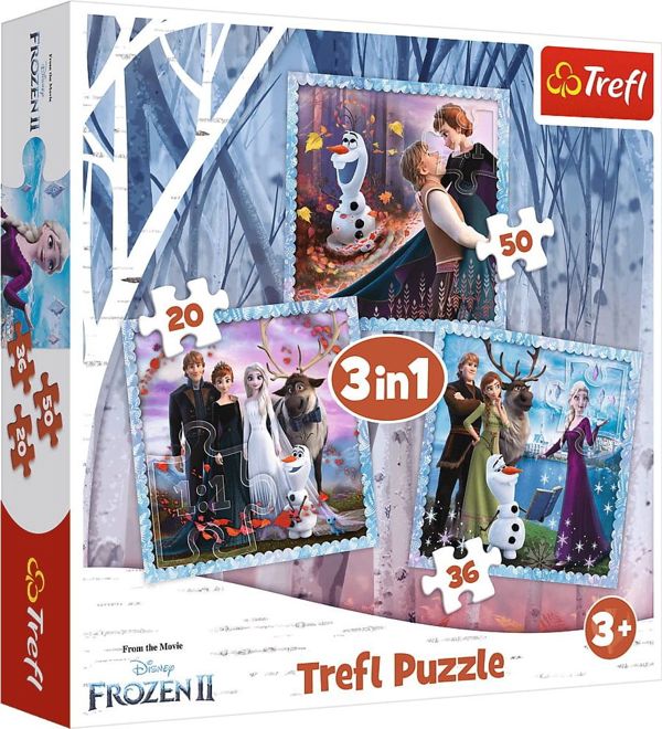 Trefl Παζλ 3σε1 Μαγική Ιστορία Frozen II 34853