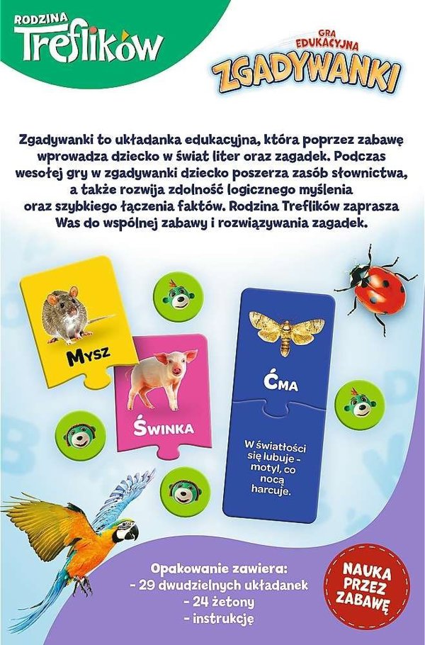 Τρεφλ Οικογένεια Τρεφλίκoύ Παιχνίδι Μυστηριώδες Αλφάβητο