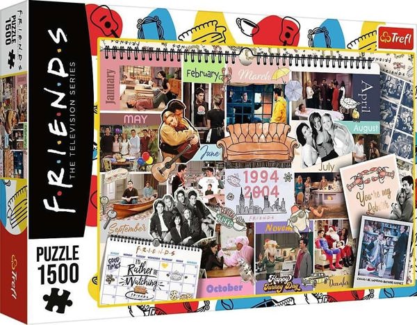 Trefl Παζλ Friends - Φίλοι, 1500 τεμάχια
