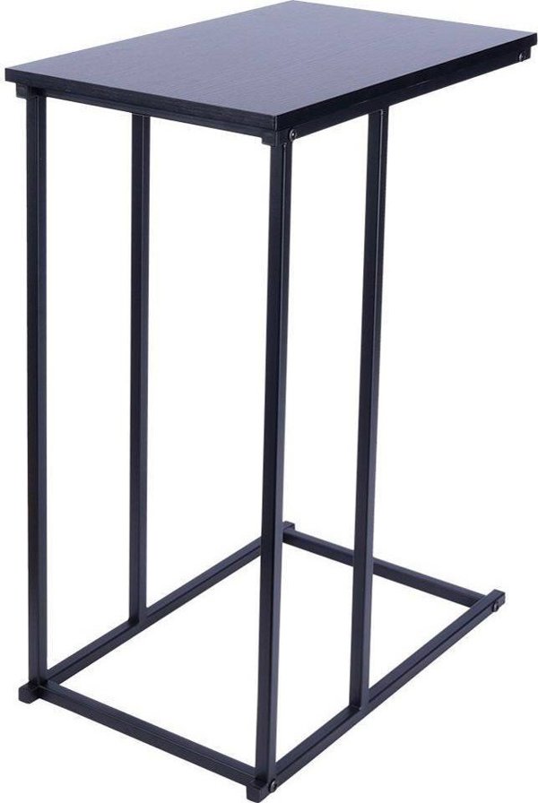 TRENDS4YOU Μεταλλικό μαύρο βοηθητικό τραπεζάκι 40x26x58 cm