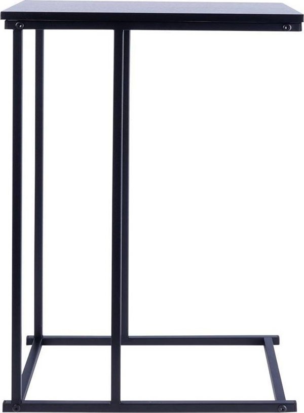 TRENDS4YOU Μεταλλικό μαύρο βοηθητικό τραπεζάκι 40x26x58 cm