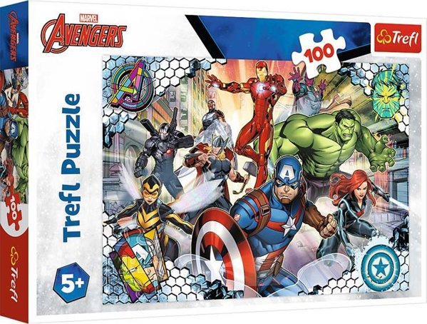 Trefl Παζλ 100 Κομματιών Avengers - 41x27.5 cm - 16454