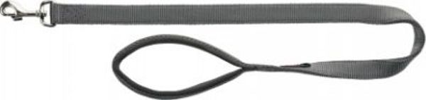 Trixie Premium λουρί σκύλου γραφίτης μέγεθος M-L: 1.00 m/20 mm