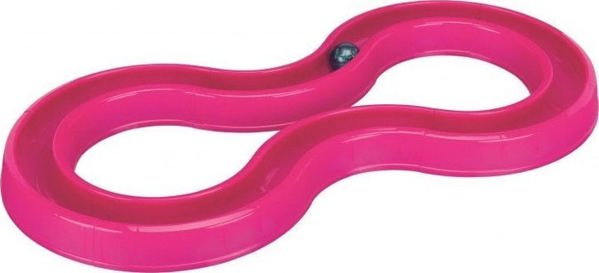 Trixie Flashing Ball Race cat track, 65 × 31 cm, ροζ 12313624 4011905414133