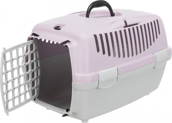 Trixie Capri 1, μεταφορέας, ανοιχτό γκρι/λιλά, XS: 32 × 31 × 48 cm, max 6 kg