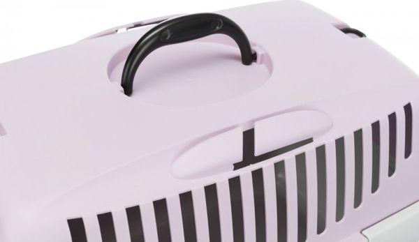 Trixie Capri 1, μεταφορέας, ανοιχτό γκρι/λιλά, XS: 32 × 31 × 48 cm, max 6 kg