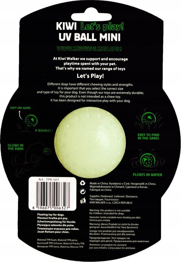 TRITON Kiwi Walker Let's Play Glow Ball Mini μπάλα