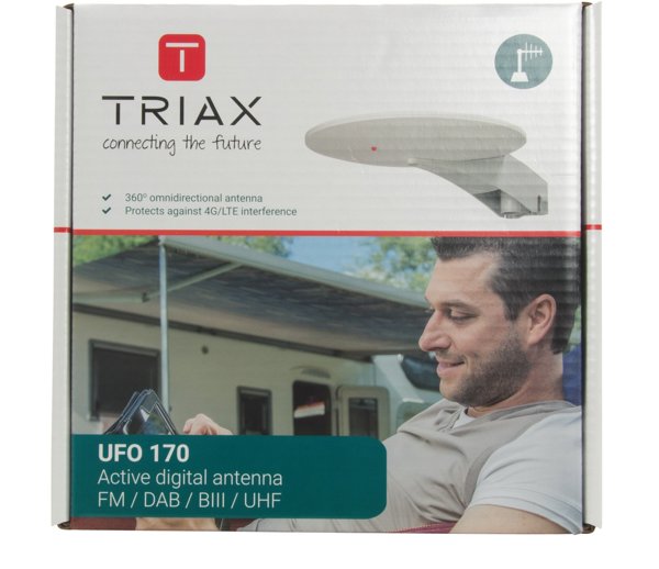 Κεραία Triax UFO 170 για χρήση σε σκάφος και RV με φίλτρο LTE