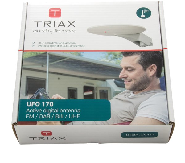 Κεραία Triax UFO 170 για χρήση σε σκάφος και RV με φίλτρο LTE