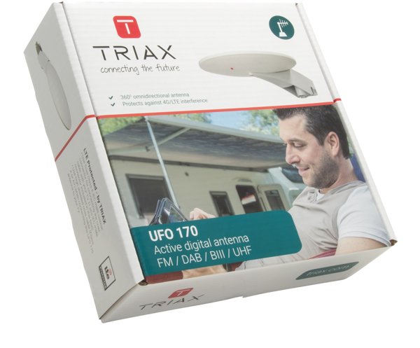 Κεραία Triax UFO 170 για χρήση σε σκάφος και RV με φίλτρο LTE