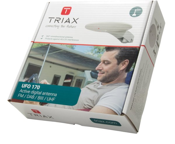 Κεραία Triax UFO 170 για χρήση σε σκάφος και RV με φίλτρο LTE