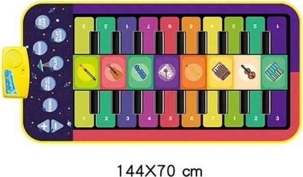 Triton Musical Educational Mat Theme Όργανα πιάνου 14169038 5905991001850