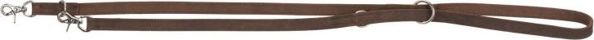 Ρυθμιζόμενο Λουρί Σκύλου Trixie Rustic από Δέρμα, 2m/25mm, Σκούρο Καφέ