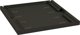 Triton Triton 19'' Component Shelf for Network Cabinets, Slideless Unit, Depth 550 mm, 80 kg, black RAL 9005 - RAB-UP-550-A4