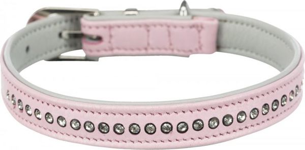 Γιακά σκύλου Trixie Active Comfort με στρας, ροζ, XXS–XS: 17–21 cm/12 mm 8038239 4011905190303