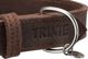 Trixie Rustic περιλαίμιο, για σκύλο, σκούρο καφέ, XS–S: 27–34 cm/18 mm, από παχύ δέρμα