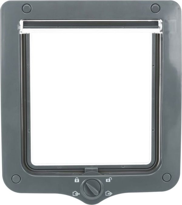 Πόρτα γάτας Trixie XXL, γκρι 7301855 4047974442425
