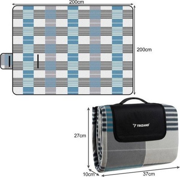 Trizand Μπιτς κουβέρτα με μόνωση 200x200 cm 21077