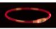 Δαχτυλίδι φωτός Trixie USB, L–XL: 65 cm/ø 8 mm, μπλε