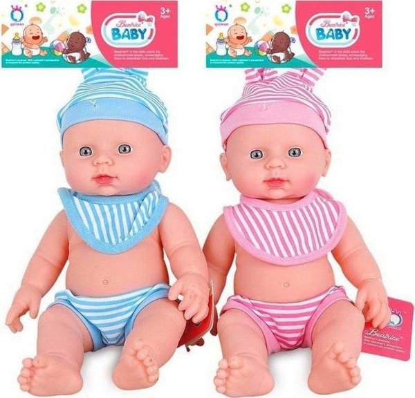 Trifox Κούκλα Μωρό Mama Tata με Ήχο, Πλαστική, για Παιδιά 3+ Ετών