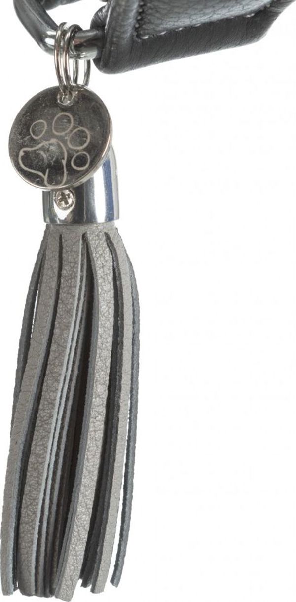 Trixie Active Comfort περιλαίμιο, για λαγωνικά, μαύρο/γκρι, XS: 21–26 cm/40 mm
