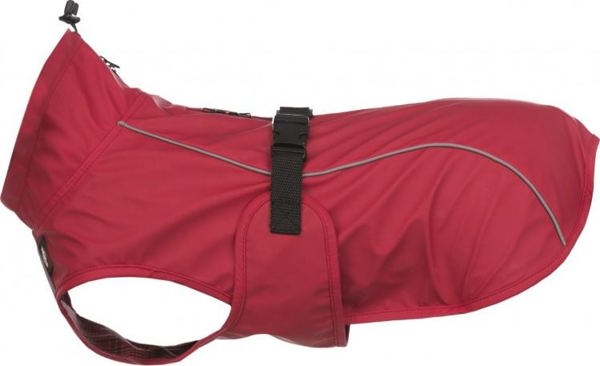 Trixie Vimy, αδιάβροχο παλτό για σκύλο, κόκκινο, XS: 30 cm