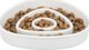 Trixie Slow Feeding, μπολ, για γάτες, γκρι, πλαστικό/TPR, 0,35 l/15×15 cm, επιβραδύνει το φαγητό 12314582 4047974251911