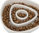 Trixie Slow Feeding, μπολ, για γάτες, γκρι, πλαστικό/TPR, 0,35 l/15×15 cm, επιβραδύνει το φαγητό 12314582 4047974251911