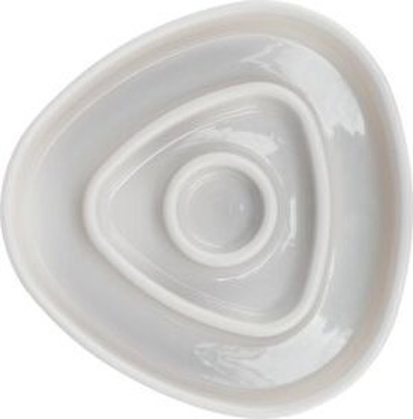 Trixie Slow Feeding, μπολ, για γάτες, γκρι, πλαστικό/TPR, 0,35 l/15×15 cm, επιβραδύνει το φαγητό 12314582 4047974251911
