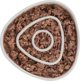 Trixie Slow Feeding, μπολ, για γάτες, γκρι, πλαστικό/TPR, 0,35 l/15×15 cm, επιβραδύνει το φαγητό 12314582 4047974251911