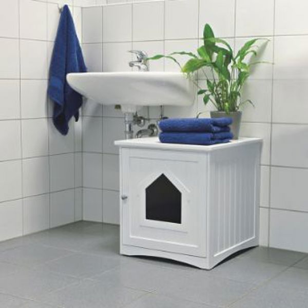 Trixie Litter Box Chatka Λευκό 1151014 4011905402901