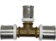 Herz Μειωτικό Εξάρτημα Τύπου Τ 20mm x 26mm x 20mm, Ορειχάλκινος Σύνδεσμος Υδραυλικών Εγκαταστάσεων