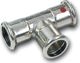 SANHA Τρίοδη Σύνδεση Ίσης Ροής SANHA-THERM C-Stahl, Διατομή d108.0mm