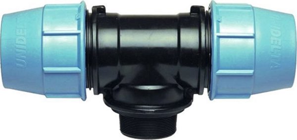 Unidelta Μειωτικό Ταφ Πολυαιθυλενίου PE GZ 50x5/4''x50mm, Εξάρτημα Ύδρευσης