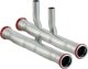 Sanha Μειωτικό Ταφ SANHA-THERM C-Stahl, Διαστάσεις 22x22x15mm, Ανθρακούχος Χάλυβας