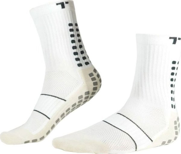 Κάλτσες Ποδοσφαίρου Trusox 3.0 Thin S Λευκές Μέγεθος 34-38.5