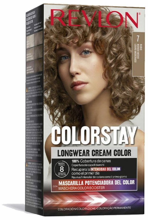Μόνιμη Βαφή Μαλλιών Revlon Colorstay Blond N 7