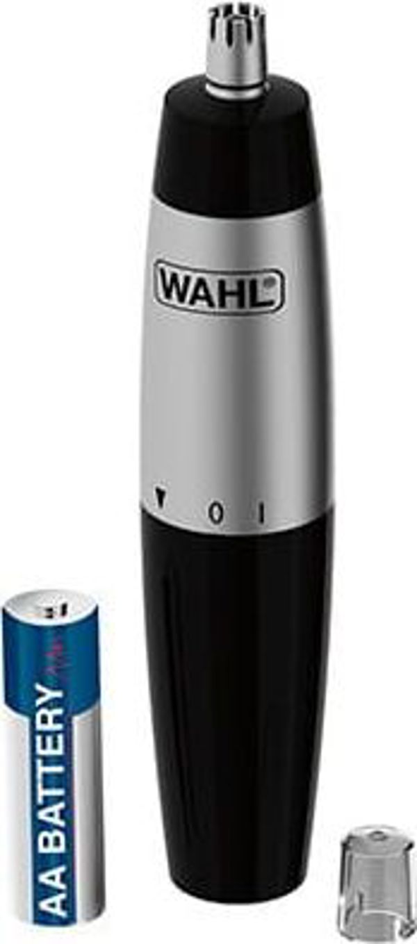 Wahl 5642-135 Τριμερ Μύτης & Αυτιών, Λεπίδες από Χάλυβα, Μαύρο