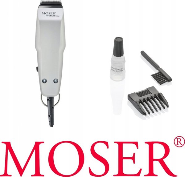 Moser Primat Mini 1411-0051 Τρίμερ Μαλλιών & Γενειάδας, Γκρι, Επαγγελματικό