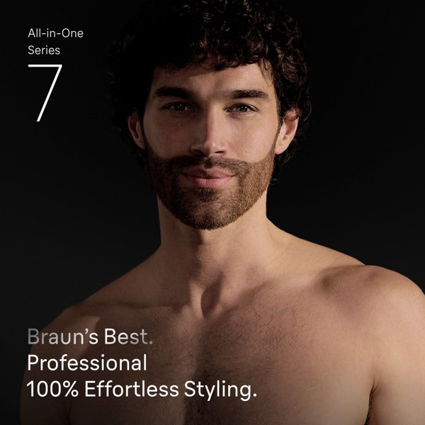 Braun All-in-One Series 7 multi-function trimmer, AIO7580, blue