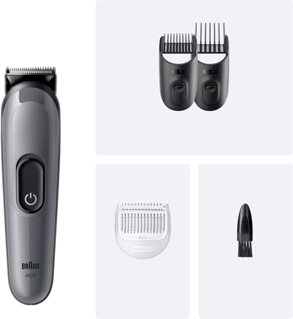 Τρίμερ Σώματος και Γενειάδας BRAUN series 3 AIO3500