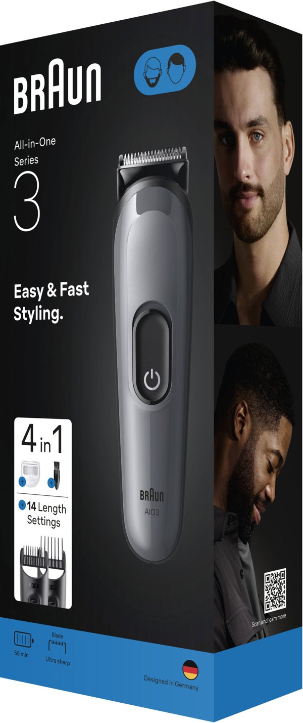 Τρίμερ Σώματος και Γενειάδας BRAUN series 3 AIO3500