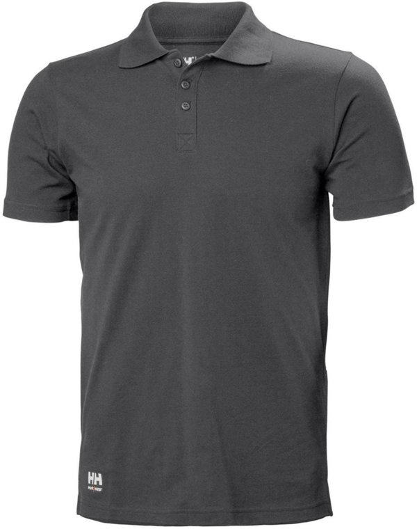 Μπλουζάκι HELLY HANSEN Manchester Polo, γκρι 3XL