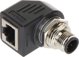 TST Γωνιακός Σύνδεσμος M12D-W/RJ45-G, Αντάπτορας Δικτύωσης M12 σε RJ45
