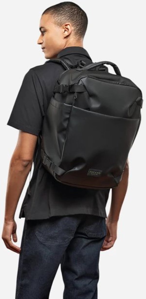 Tucano Tugo' M Dry 15.6" backpack, black
