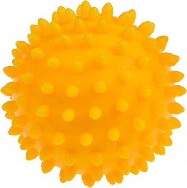 Tullo Αισθητηριακή μπάλα κίτρινη για μασάζ 9 cm (PI239-ZOL)