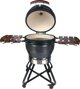 Tunabone Kamado Pro ψησταριά 24", μέγεθος L, σκούρο γκρι